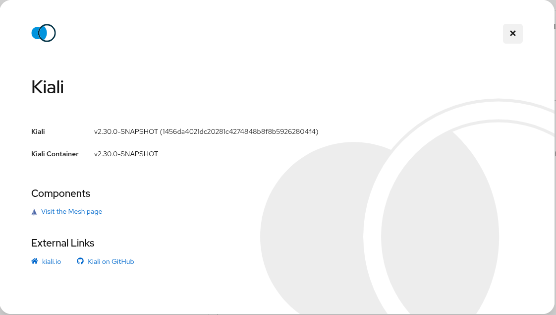 Verify Kiali Access